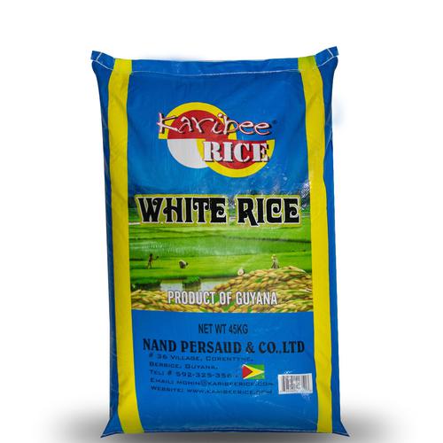 Karibee White Rice 45 kg Grains and Pasta Pricesmart Kingston