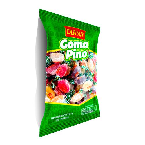 Diana Gomas Pino con Sabor a Frutas 192 Unidades Dulces, chocolates y