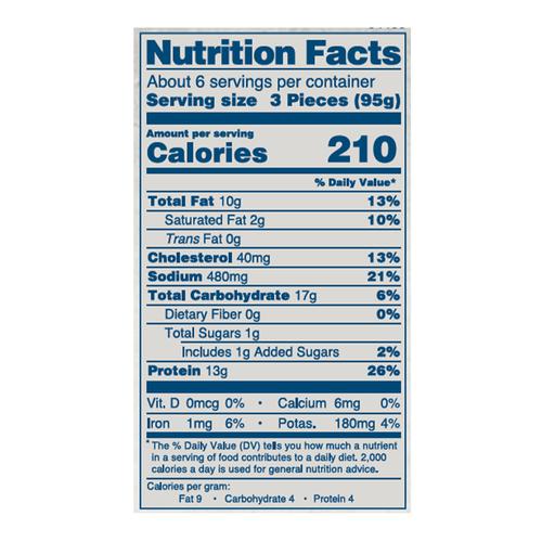 Perdue Breaded Chicken Breast Tenders 626 g / 1.38 lb | Frozen Food ...