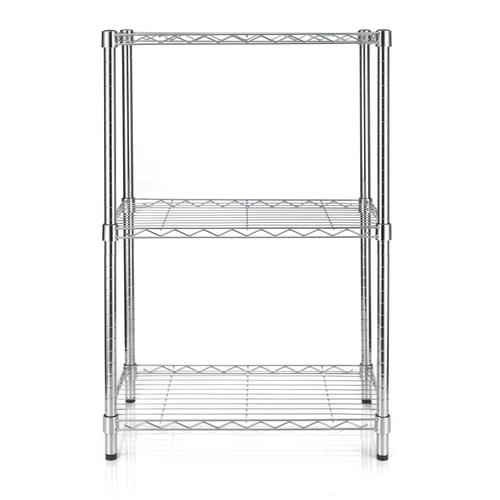 Estanteria Metalica de Cocina 3 Niveles Soporte para Platos 225x225x205cm