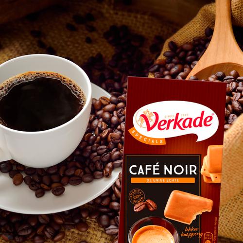Verkade Café Noir Dutch Cookie with Coffee Glaze 2 Units / 175 g Cookies, Desserts, and Ice