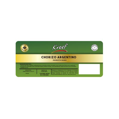 Kreef Chorizo Argentino, 908 g / 2 lb Embutidos Pricesmart Santa