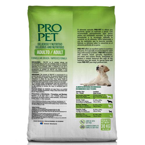 Pro Pet Adult Dog Food 30 kg Pets Pricesmart Chaguanas Trinidad