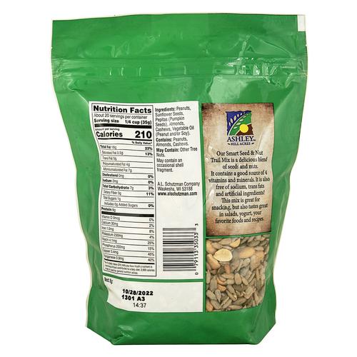 Ashley Hill Acres Smart Seed and Nut Mix 708 g