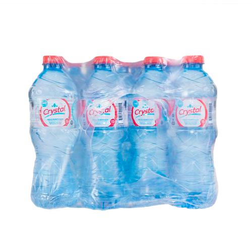 Crystal Agua Natural Refrescante e Hidratarte 20 Unidades / 16 oz