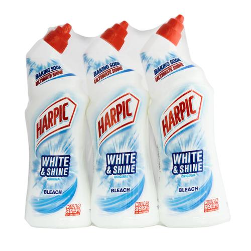 Harpic Disinfectant White & Shine 3 Units / 750 ml Cleaning Supplies Pricesmart Chaguanas