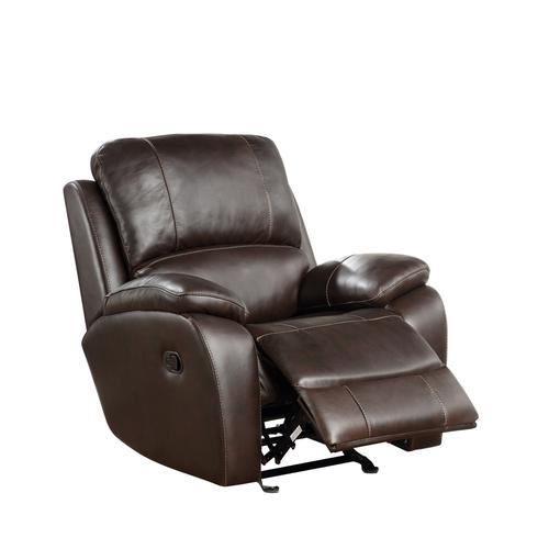 thomas premium top grain leather power recliner chair