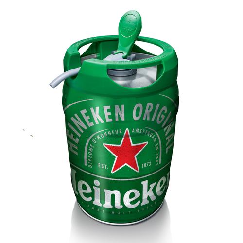 limpiar Disciplina agua Heineken Cerveza de Barril 5 L | PriceSmart El Salvador