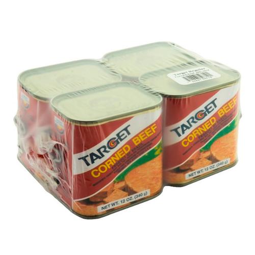 Target Canned Meat Rich in Vitamins and Minerals 4 Units / 340 g