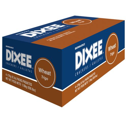 Bermudez Dixee Whole Grain Crackers Lightly Salted 4 Units / 276 g