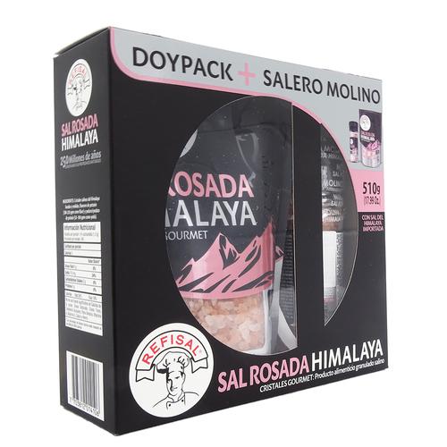 Sal Rosada Himalaya Doy Pack REFISAL 400 gr