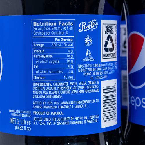 Pepsi Refreshing and Bubbly Soft Drink 3 Units / 2 L Beverages