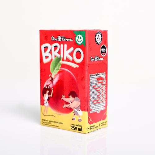 Dos Pinos Refresco Briko de Manzana, Uva y Fruta 24 Unidades / 250 mL ...