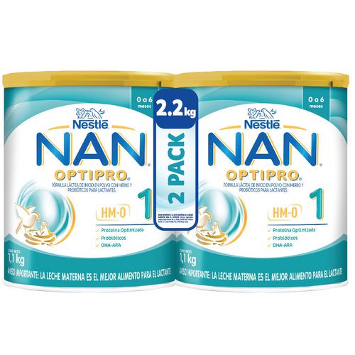 Nestle Nan 1 Optipro 2 Unidades / 1.1 kg, Bebé