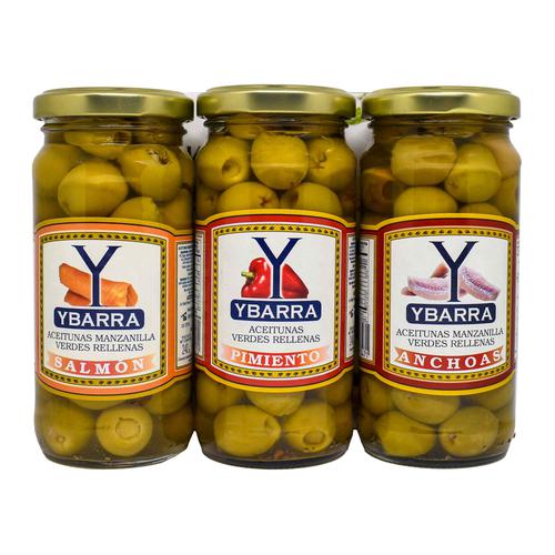 Ybarra Stuffed Olives 3 Units / 240 g Canned Food Pricesmart
