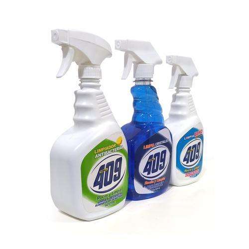 409 Limpiador Biodegradable Variado para Baños , Vidrios y Moho 3 Unidades  / 946ml, Productos de limpieza, Pricesmart, Vía Brasil