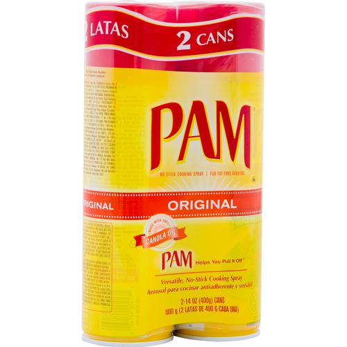Pam Aceite Original en Spray 2 Unidades / 400 g / 14 oz, Aceites, harinas  y condimentos, Pricesmart, Managua