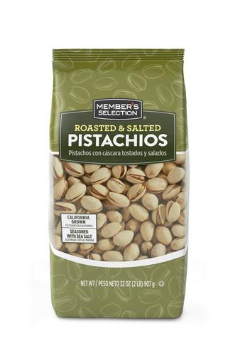Member's Selection Roasted and Salted Pistachios 907 g / 32 oz, Snacks, Pricesmart, Barranquilla