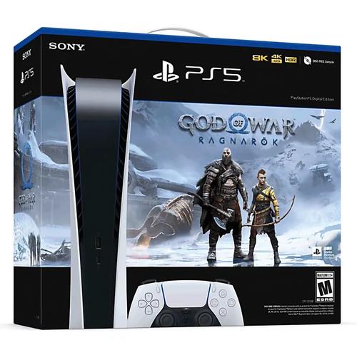 Sony Playstation 5 Edición Digital - God of War Ragnarök Bundle