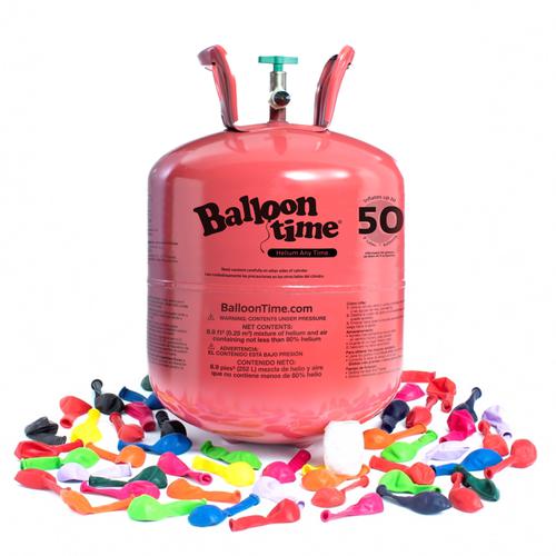 Party Factory Helium balloon gas for up to 30 balloons helium bottle 7 cu.  gas