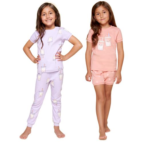 4-12 años niño niña pijama conjunto ropa de dormir ropa de dormir AA5-6 años  esquí