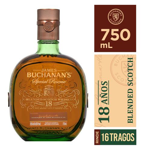 Buchanan's 18 Year Old Special Reserve Blended Scotch Whisky 750 ml