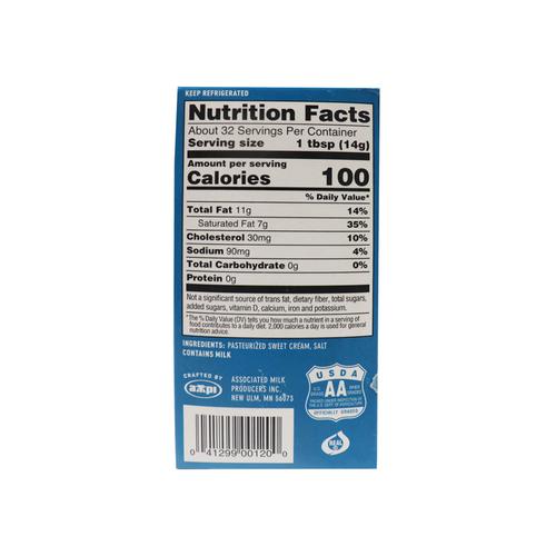 Dinner Bell Salted Butter Quarters 454 g / 1 lb Dairy and Eggs