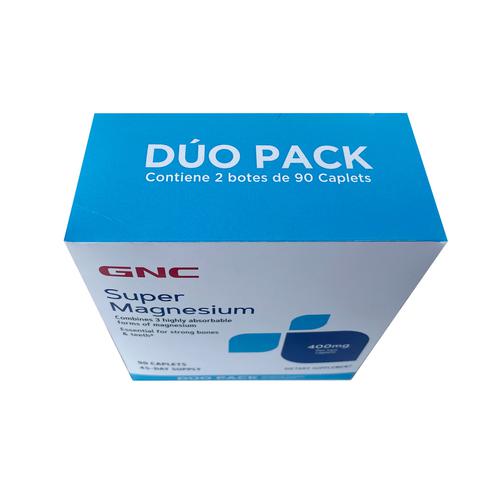 GNC Super Magnesium 2 Units / 90 tablets Health & Beauty Pricesmart