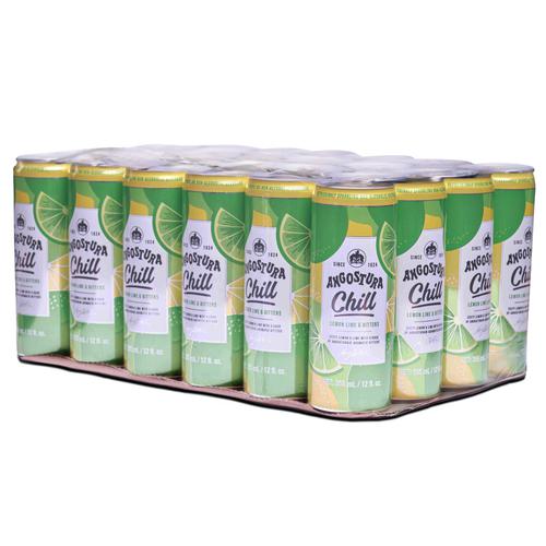 Angostura Lemon Lime and Bitters Cans 24 Units / 355 ml Beverages