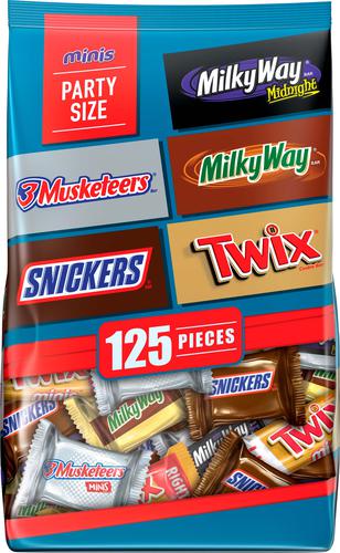 Mars Mixed Minis Snickers, 3Musketeers, Twix and Milky Way 35.24 oz ...