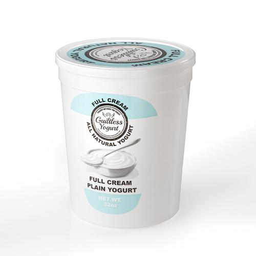 Guiltless Gourmet Whole Cream Yogurt 907 g / 32 oz Dairy and Eggs
