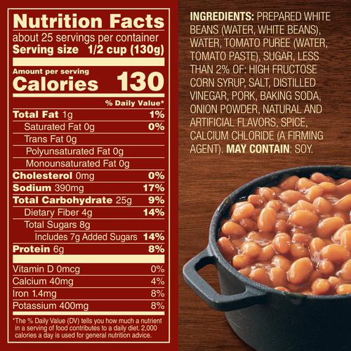 Van Camp's Pork and Beans 114 oz / 3.23 kg | PriceSmart Aruba