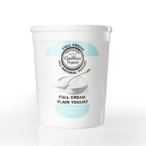 Guiltless Gourmet Whole Cream Yogurt 907 g / 32 oz Dairy and Eggs