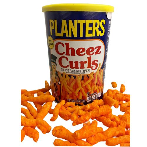 Planters Cheez Curls Snack con Sabor a Queso 2 Unidades / 113 g