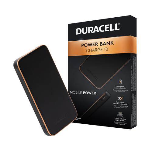 Duracell Batería Portátil 10.000 mAh