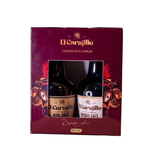 El Carajillo Crema De Licor Surtida 2 Unidades / 400 Ml / 13 Oz | Licor ...