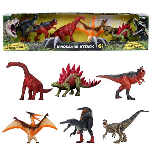 Set de dinosaurios. 6 medianos y 6 pequeños » portal Ñoño
