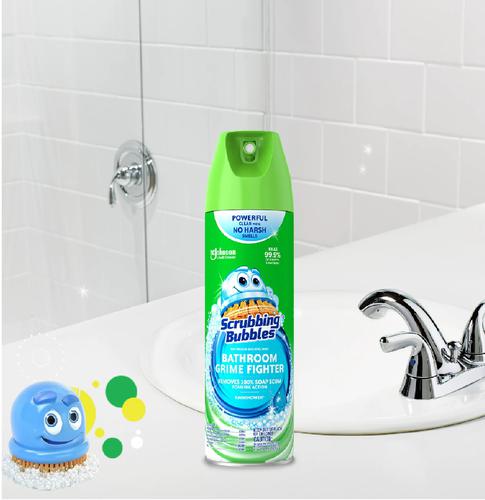 Scrubbing Bubbles Bath Spray and Disinfectant with Foam 3 Units / 567 g ...