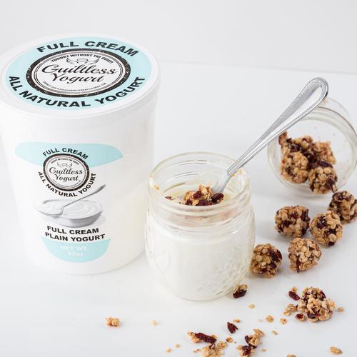 Guiltless Gourmet Whole Cream Yogurt 907 g / 32 oz Dairy and Eggs