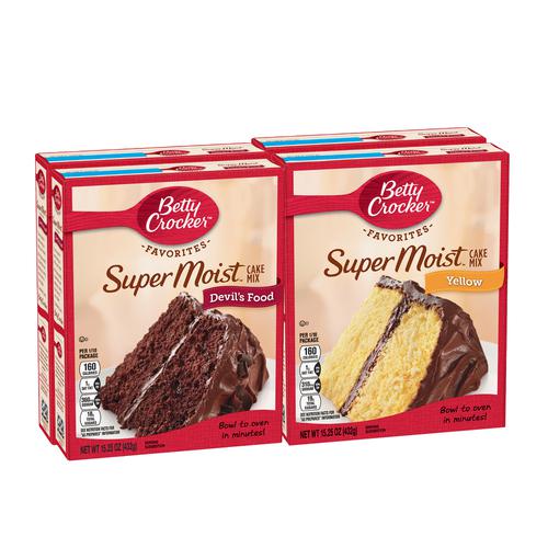 Betty Crocker Cake Mix 4 Units / 432 g / 15 oz | Oils, Baking & Condiments  | Pricesmart | Kingston | Jamaica