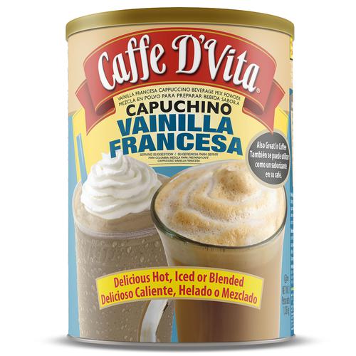Caffe D'Vita Capuccino de Vainilla Francesa 48 oz /  kg | PriceSmart  Colombia