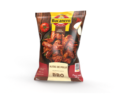 Bucanero BBQ Chicken Wings,  kg /  lb | PriceSmart Colombia