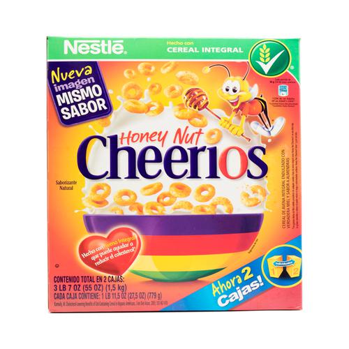 Nestle Honey Nut Cheerios 2 Units / 27.5 oz / 779 g, Groceries, Pricesmart, Kingston
