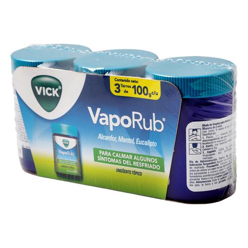 Vick VapoRub Ungüento 3 Unidades / 100 g, Salud y belleza, Pricesmart, Los Prados