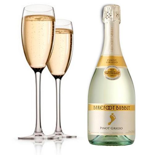 Barefoot Bubbly Pinot Grigio Sparkling Wine Bottle 750 ml | Liquor ...