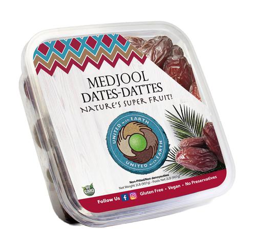  Ziyad Dátiles Medjool, aperitivo de frutas naturalmente dulces  sin azúcar añadido, recogido a mano, sin aditivos, sin conservantes, caja  de 4.4 libras : Todo lo demás
