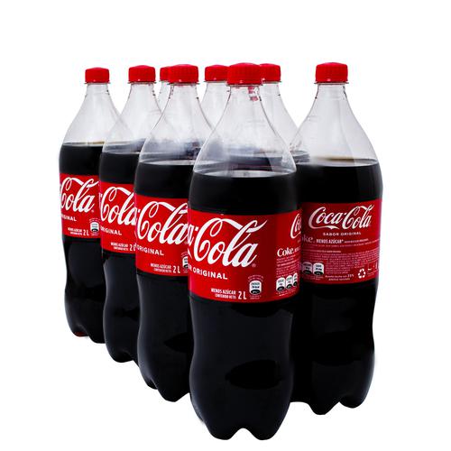 Coca Cola. Botella de 2 litros