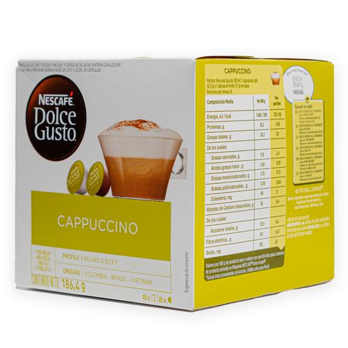 Café Cappuccino con 16 Cápsulas