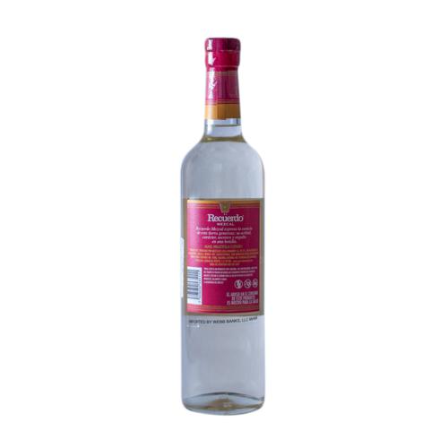 El Recuerdo Mezcal enriched with Agave Worm 750 mL | Liquor, Beer ...