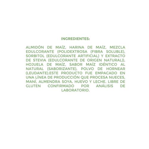 Alcagüete Premezcla Waffle Choclo Libre de Gluten y sin Azúcar Añadida